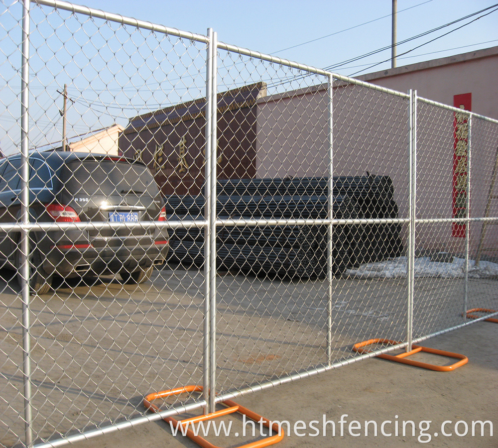 Factory Made Best Selling Iron Welded High Security Temporary Chain Link Fence/Portable Partition Fence Panel